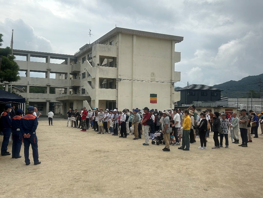 町内避難訓練