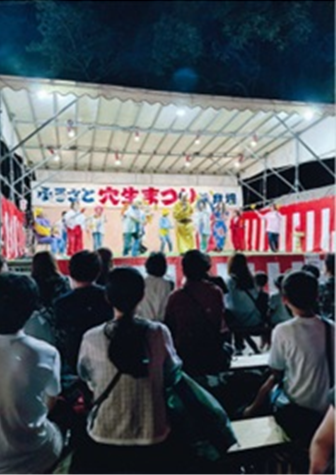 まつりの様子（夜の部）