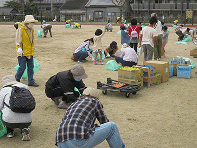 きれいな町から子どもたちの成長を4